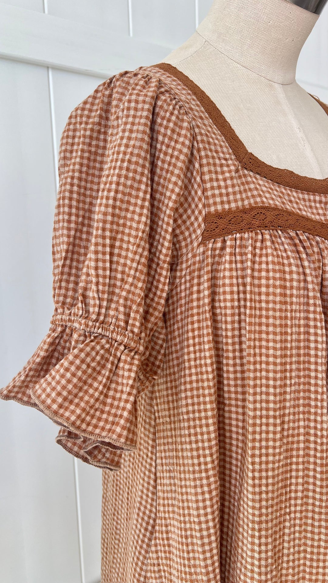 Pumpkin Spice Gingham