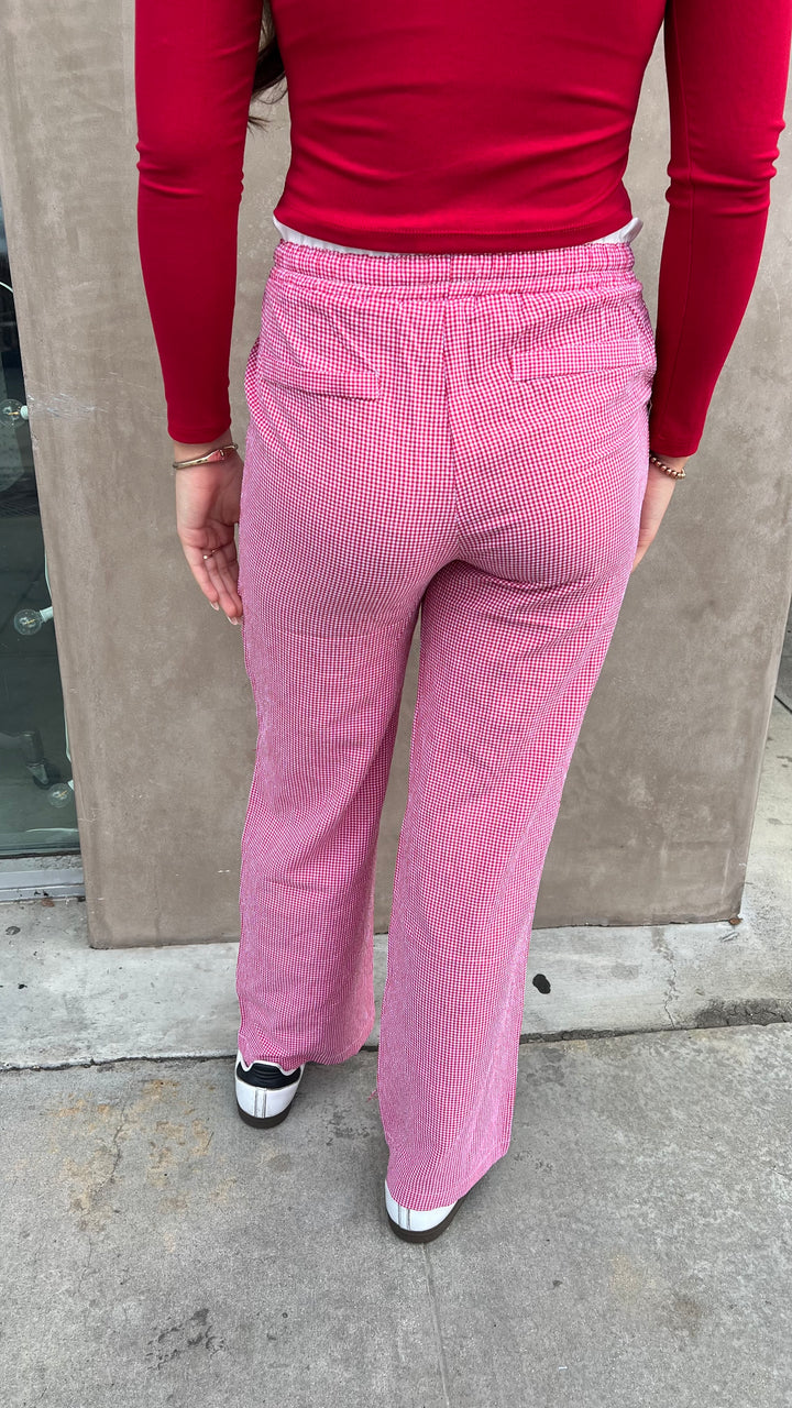 Gingham Pants