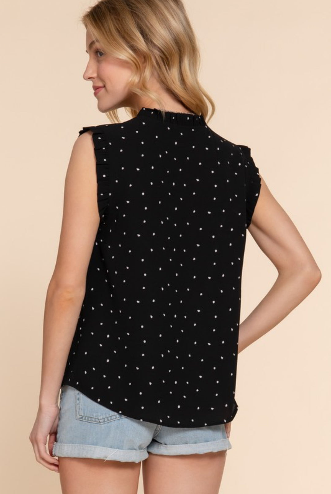 Black Dots Blouse