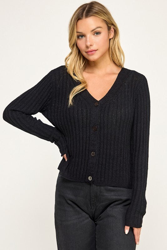 Must Have Button Cardigan