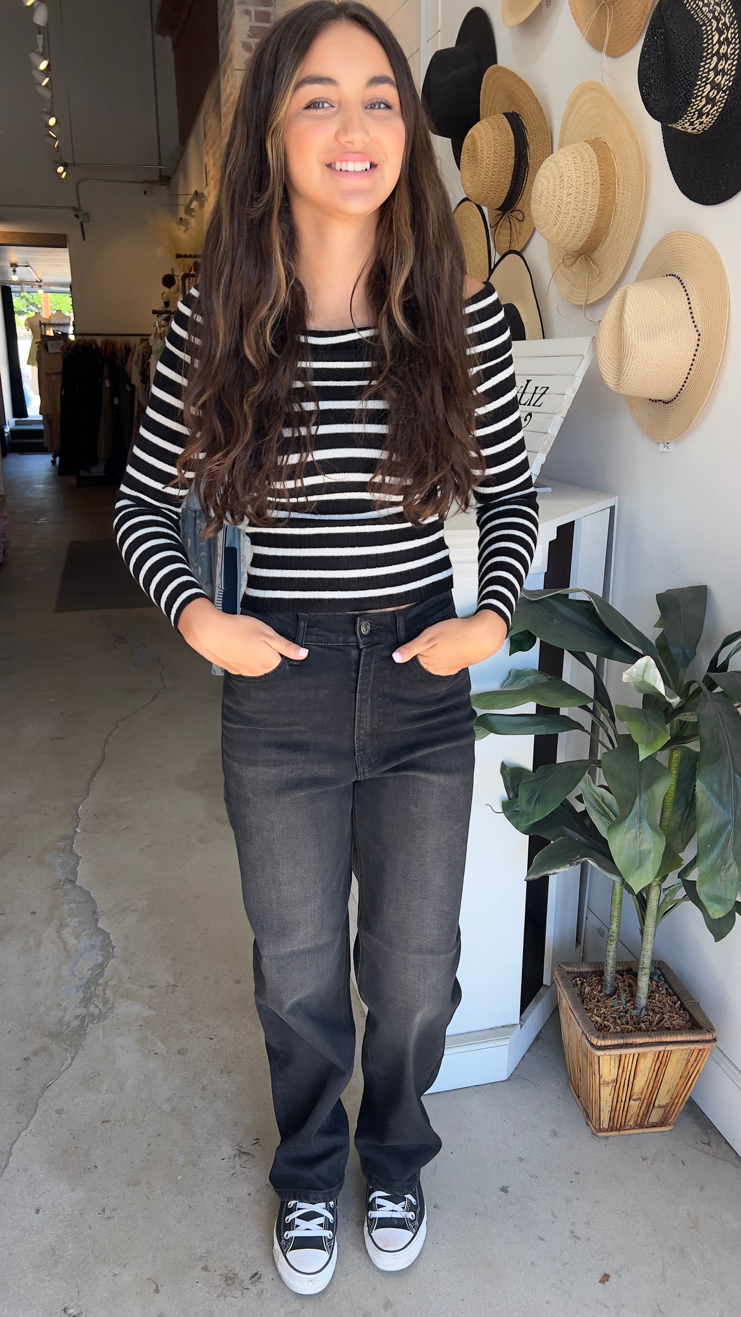 Kayla’s Black Denim Pants