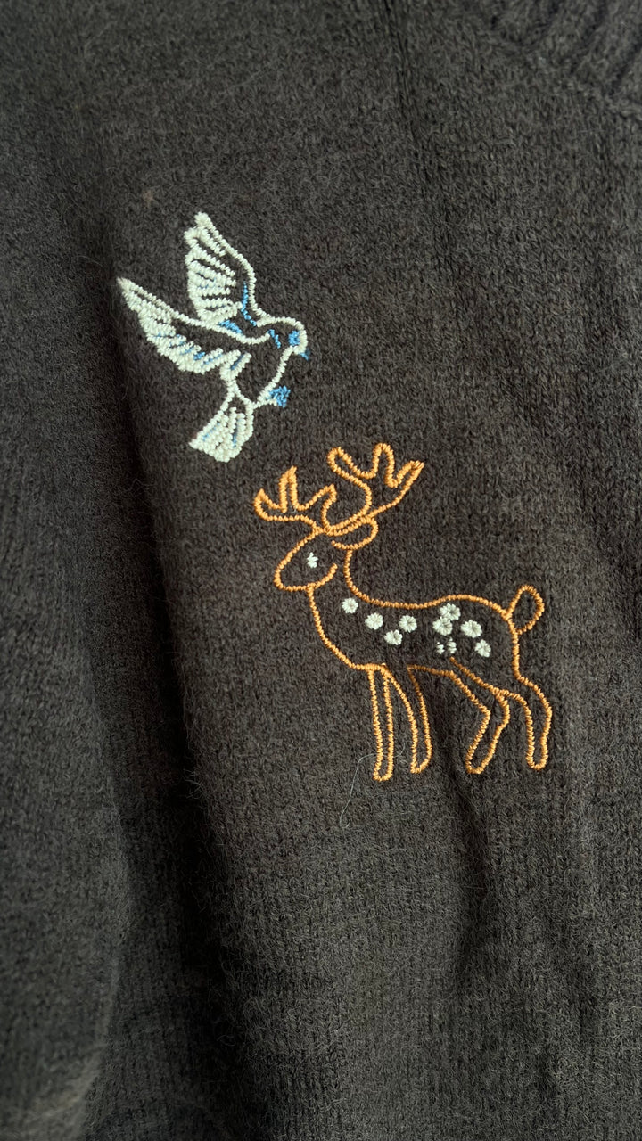 Bambi Brown Cardigan