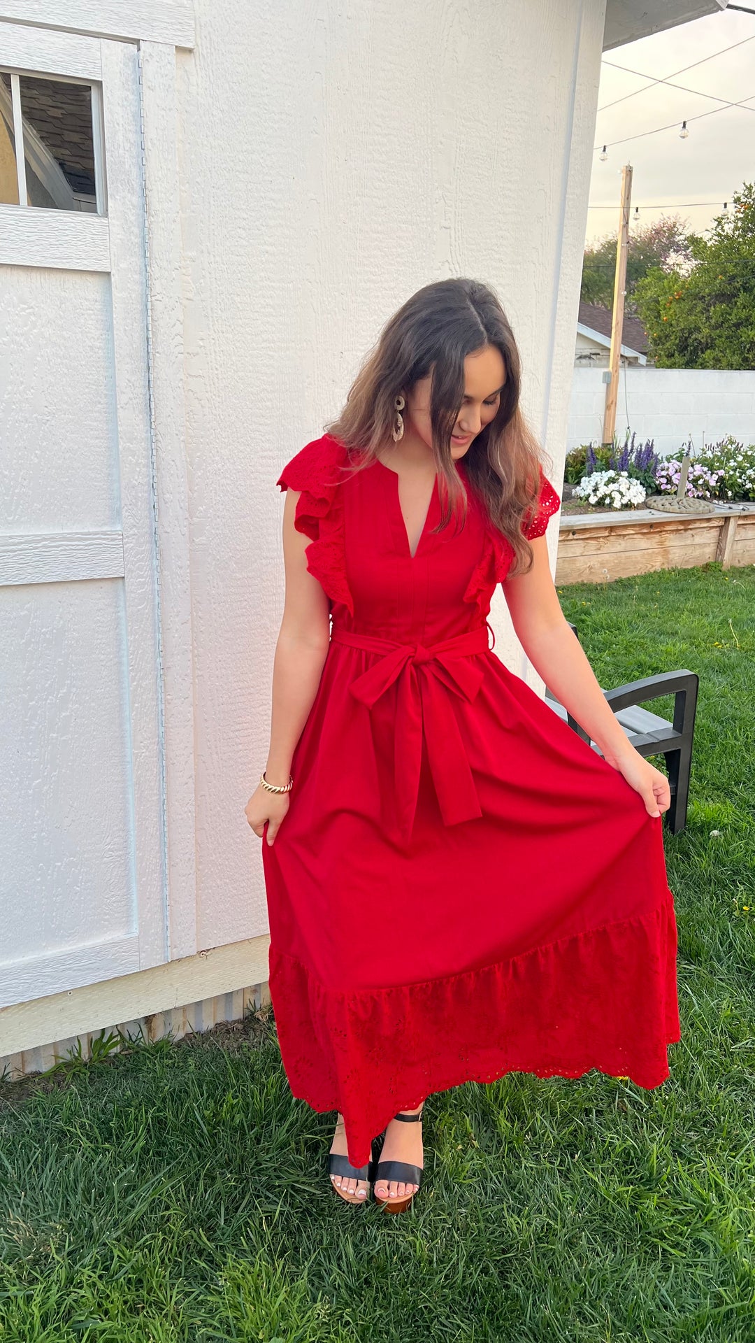 Lady in Red Dress