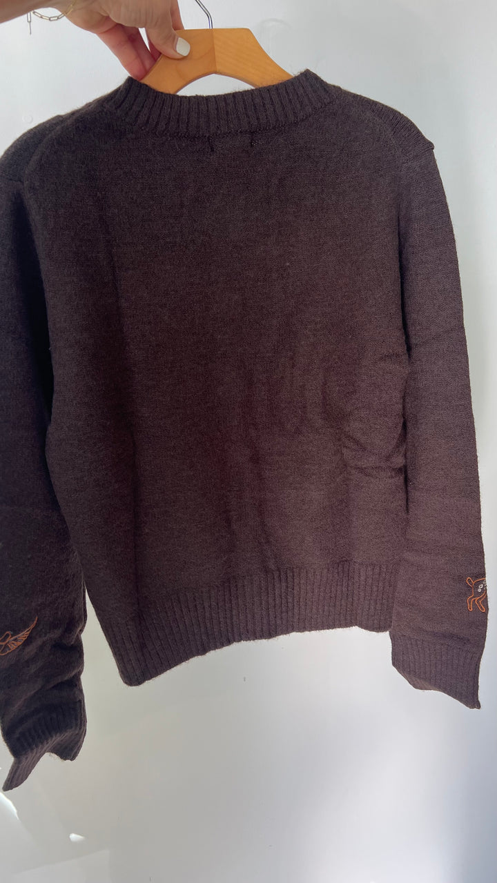 Bambi Brown Cardigan