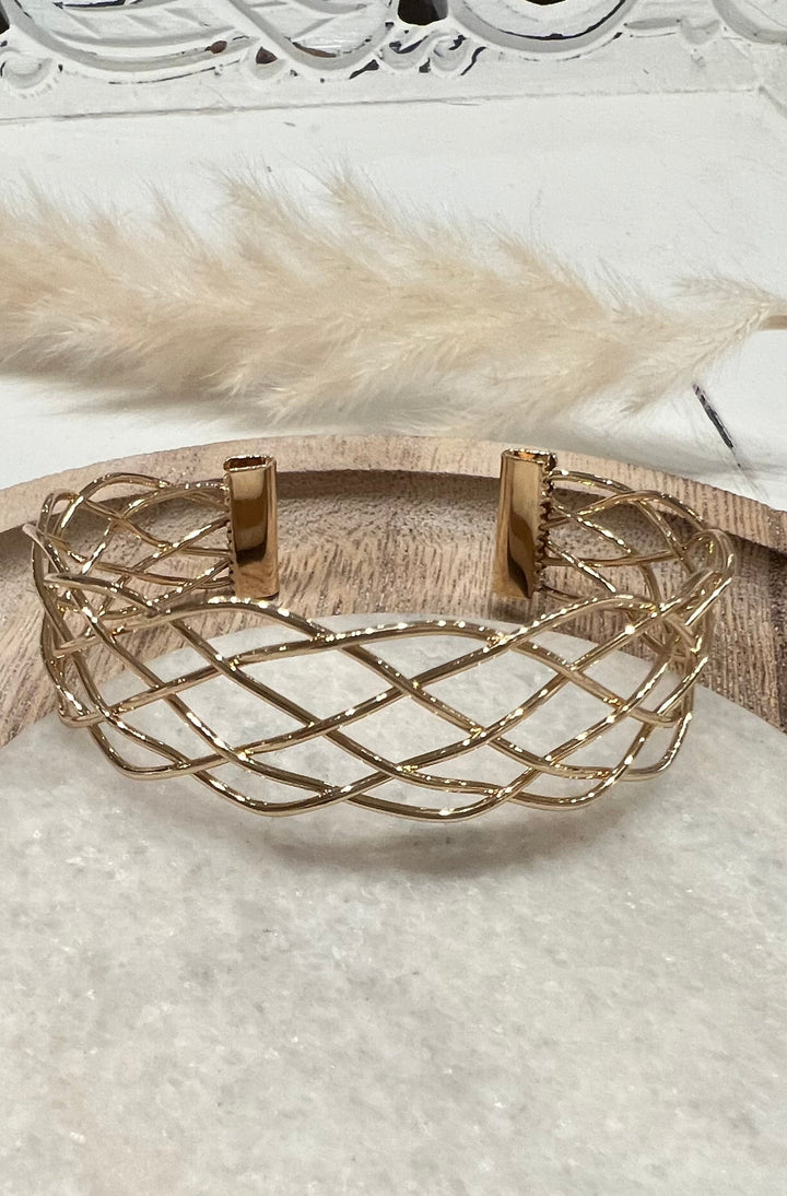 Woven Cuff Bracelet