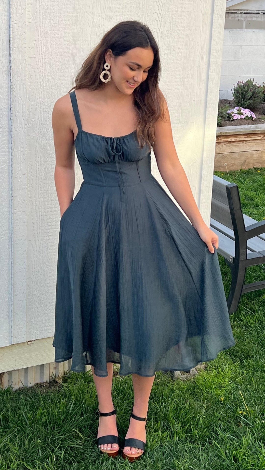 Sweetheart Midi Dress