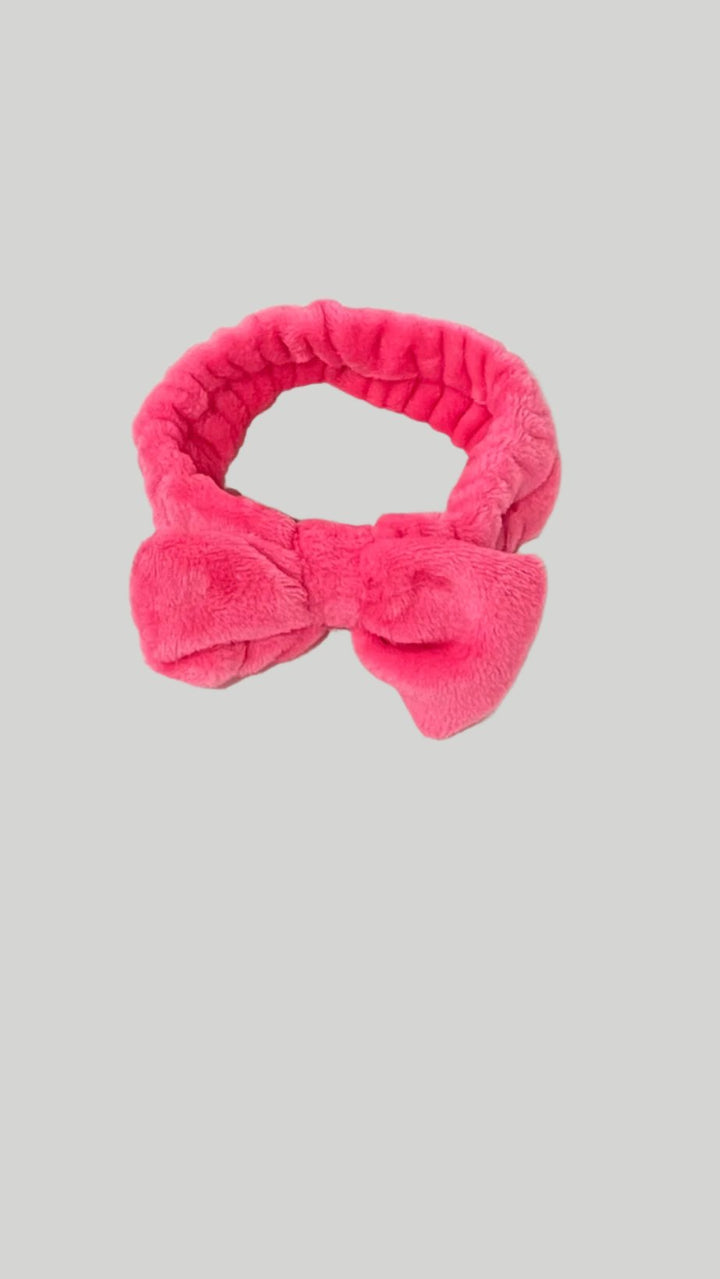 soft bow headband