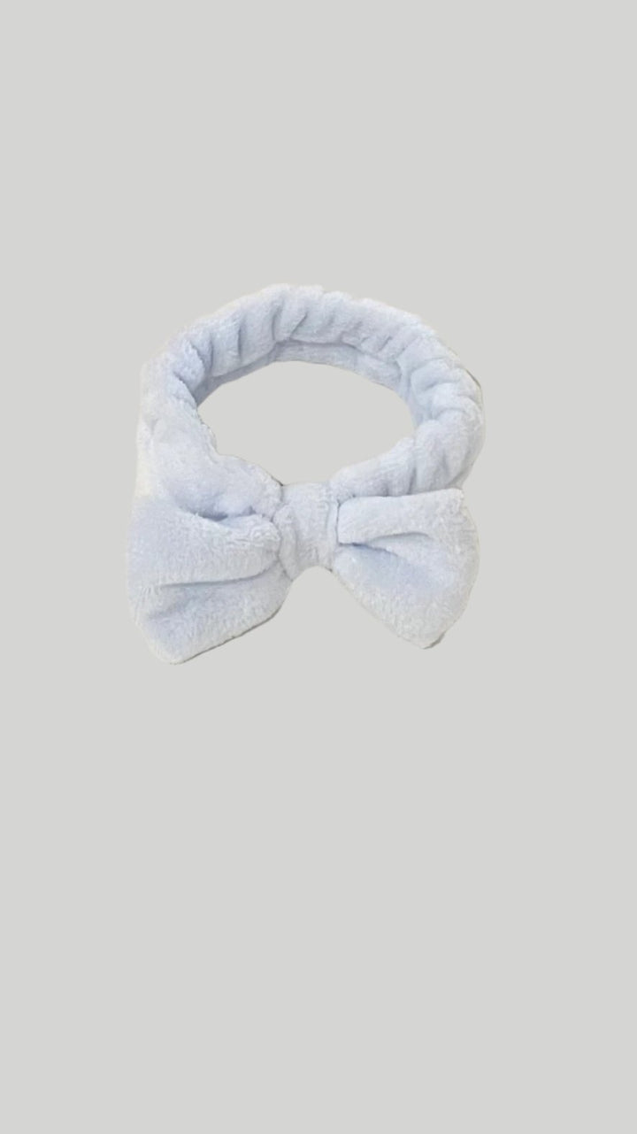 soft bow headband