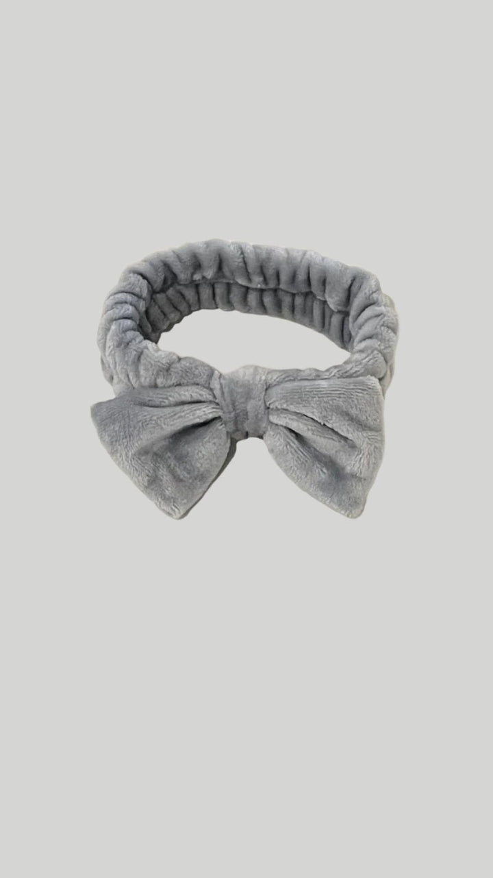 soft bow headband