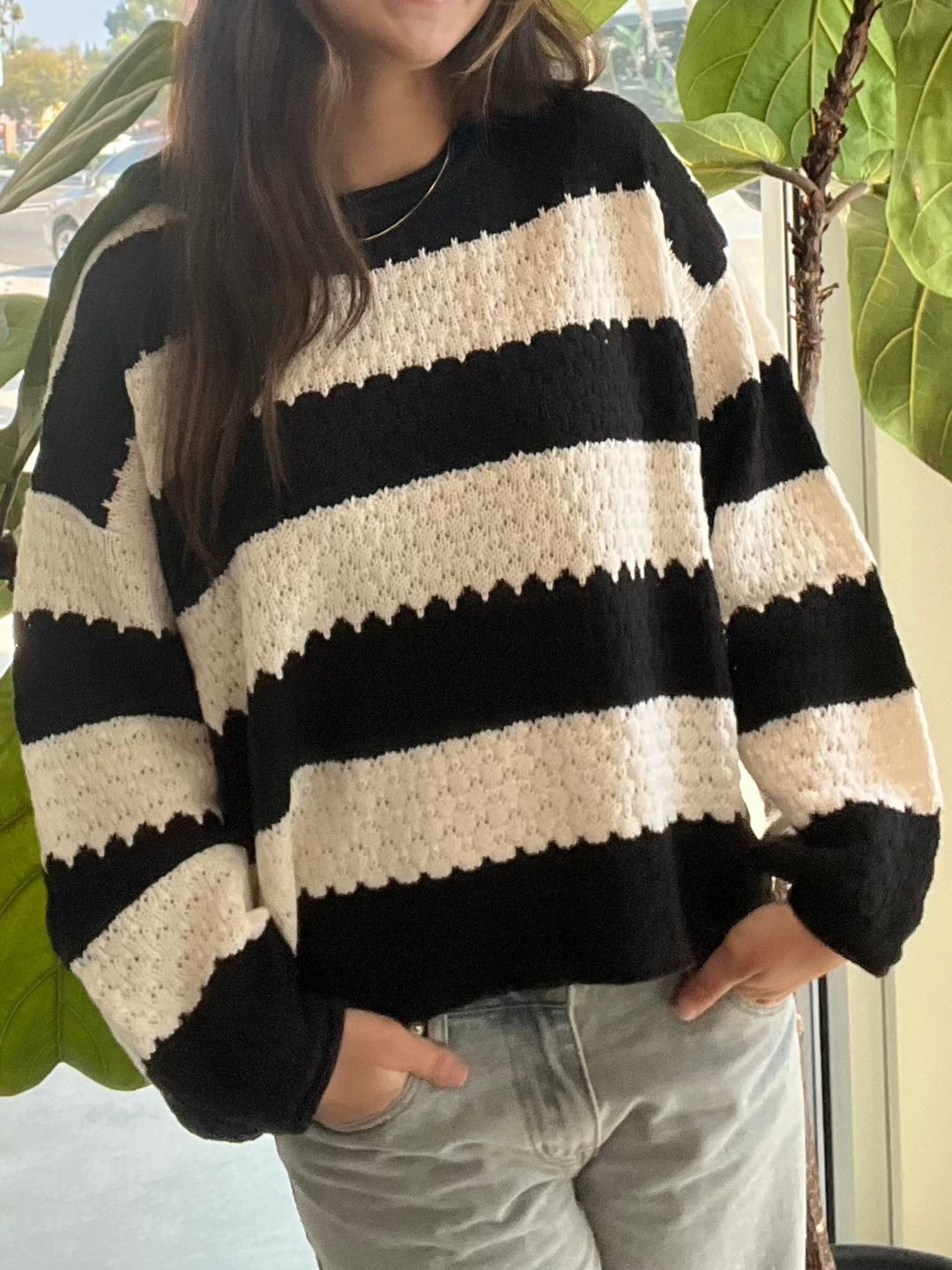 Tiffany's Stripe Sweater