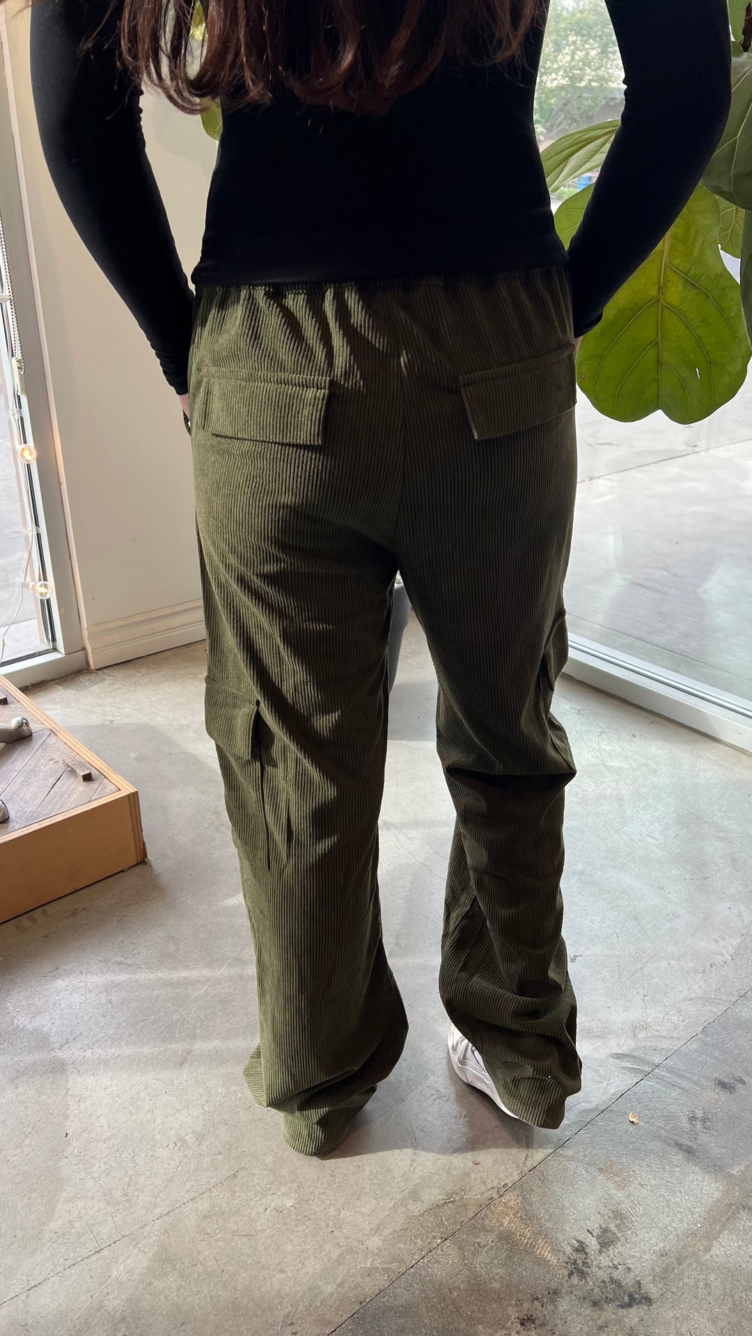 Corduroy Cargo Pants