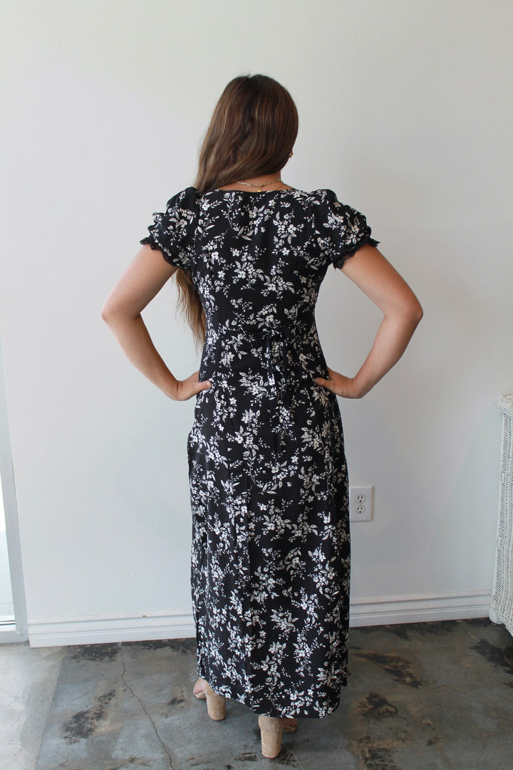Evening Bloom Maxi Dress