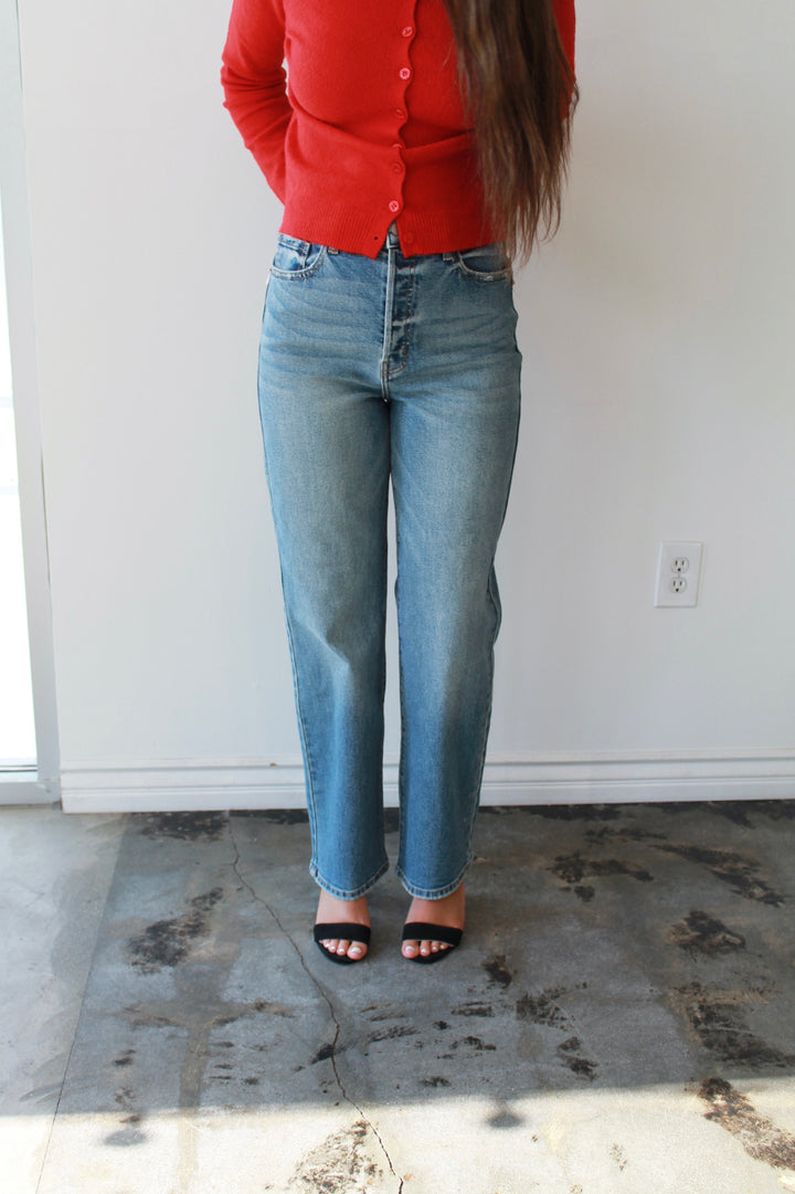 High Rise Dad Jean