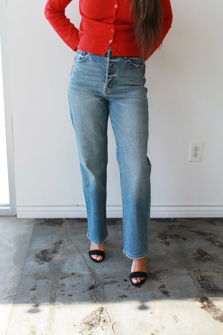 High Rise Dad Jean