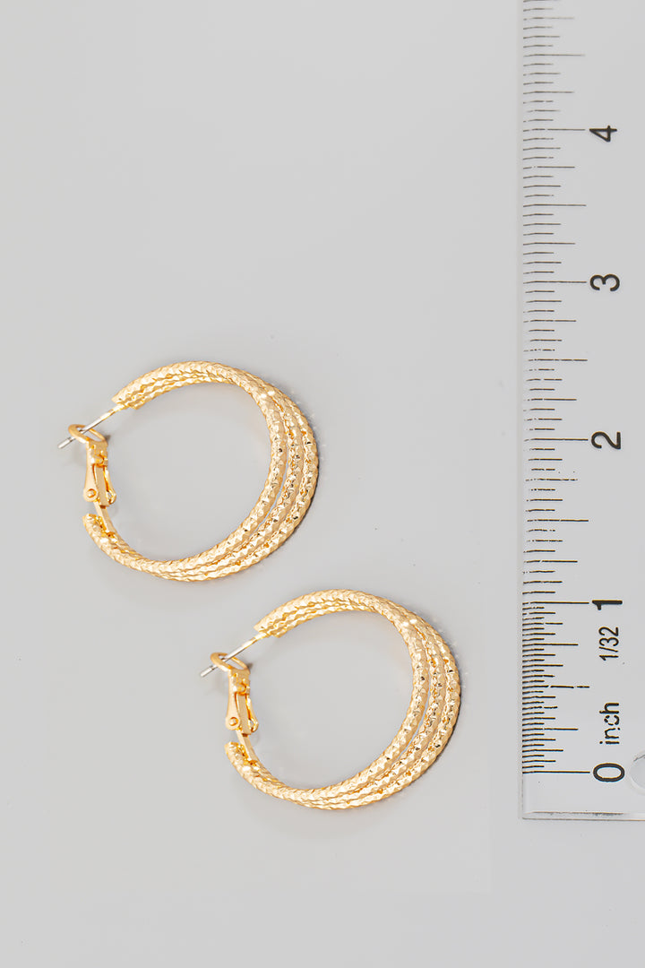 Triple layer hoops