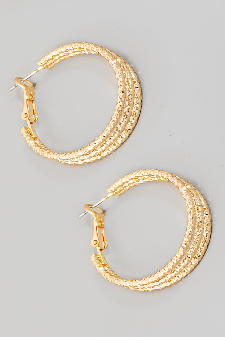 Triple layer hoops