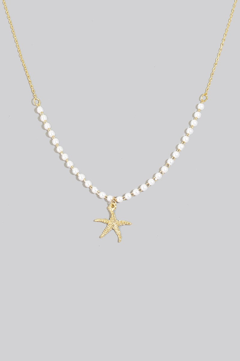 dainty starfish necklace