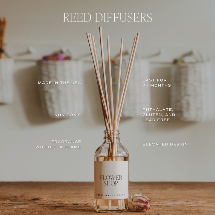 Salt and Sea Reed Diffuser - Gifts & Home Decor