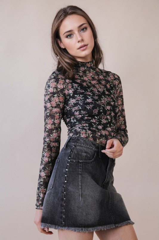 Floral Lace Top