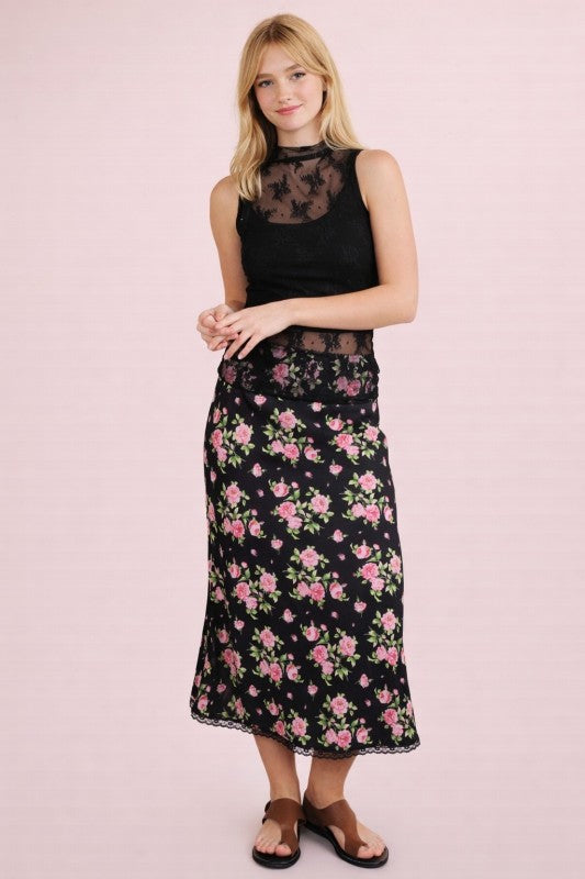 Rose Garden Lace Skirt