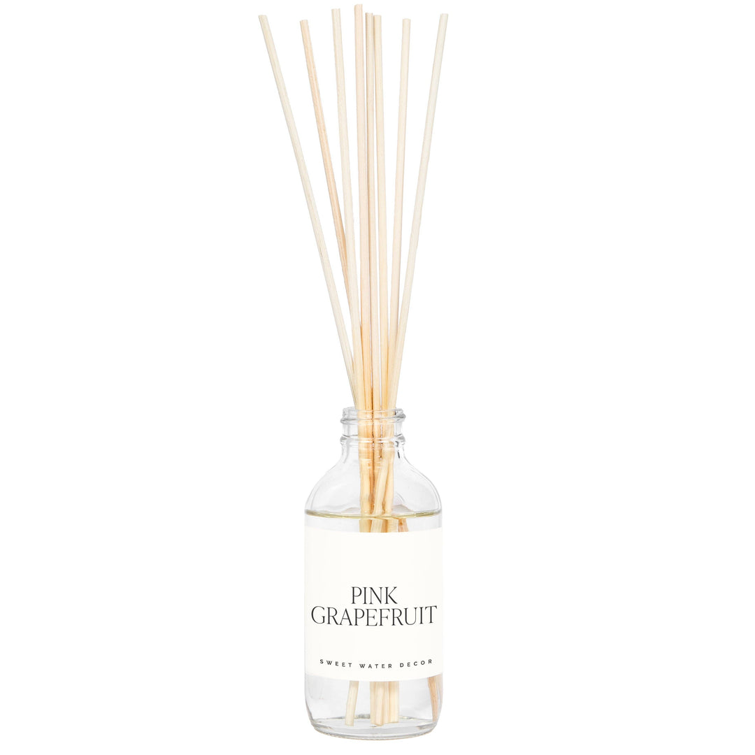 Pink Grapefruit Reed Diffuser - Home Decor and Gifts