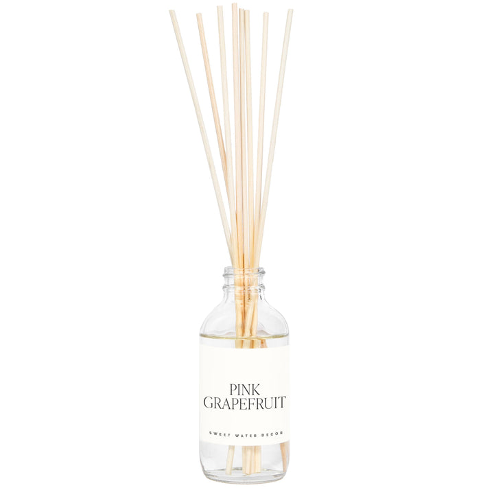 Pink Grapefruit Reed Diffuser - Home Decor and Gifts