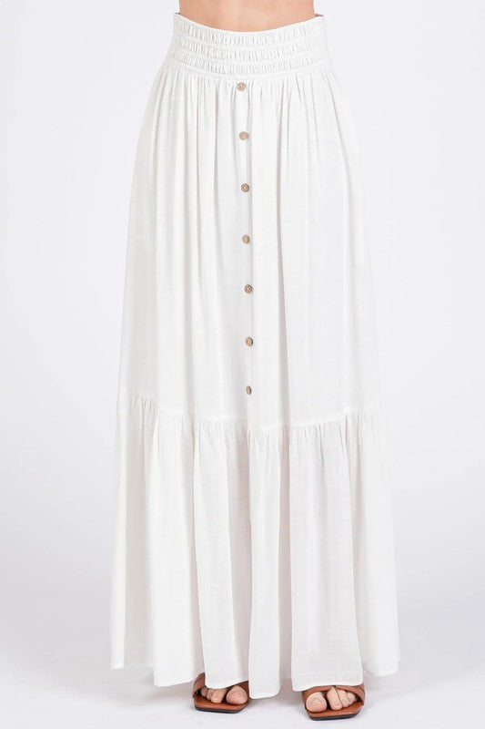 The Coastal Breeze Maxi Skirt