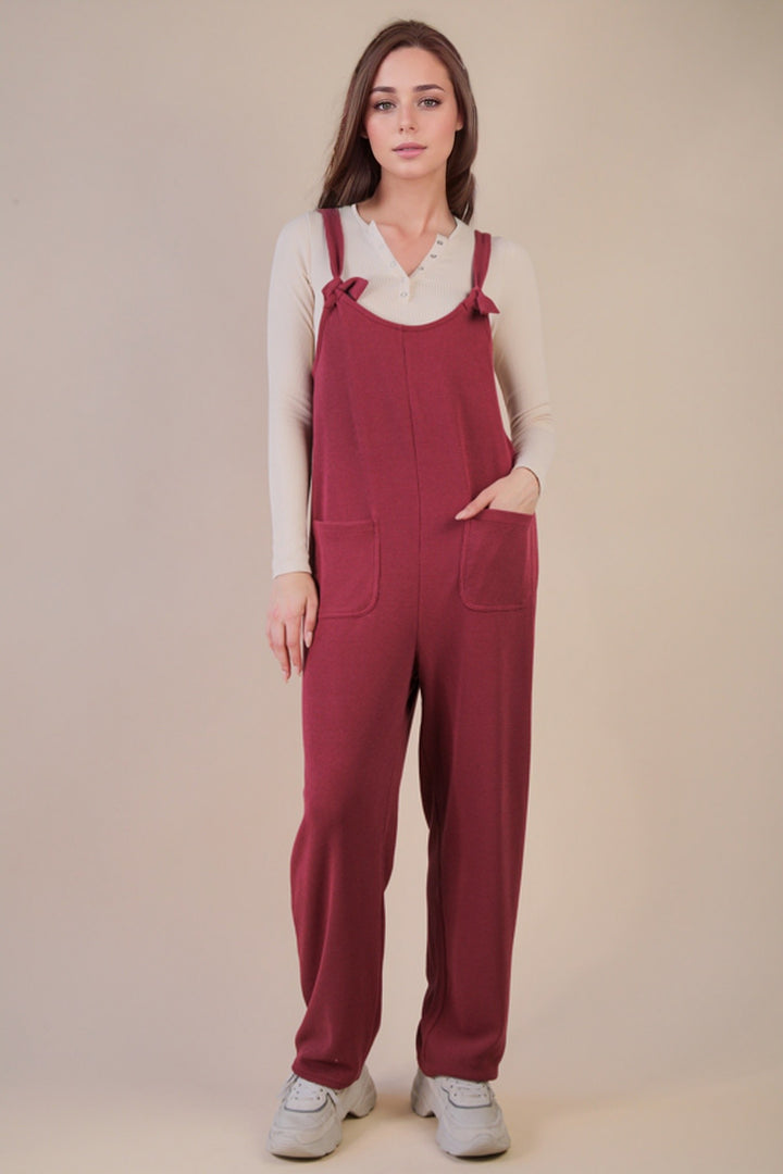 Soft Tie Jumpsuit