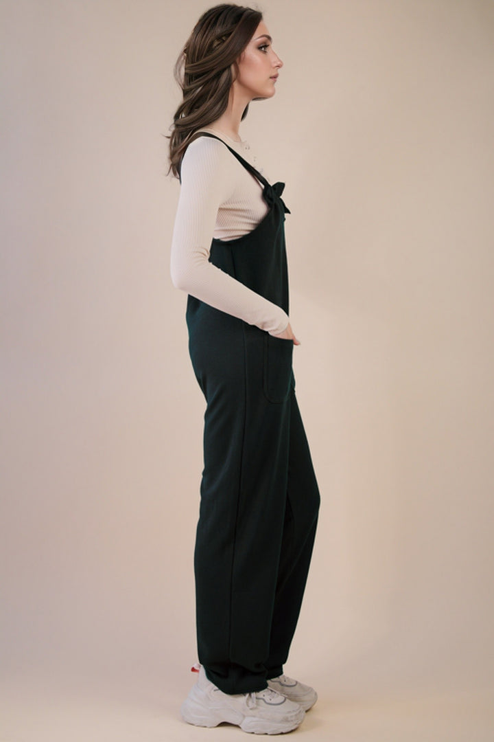 Soft Tie Jumpsuit