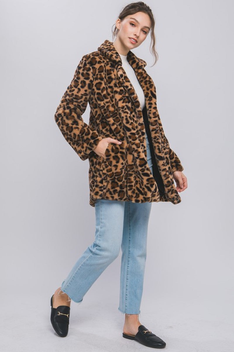 Purfect Leopard Fur Coat