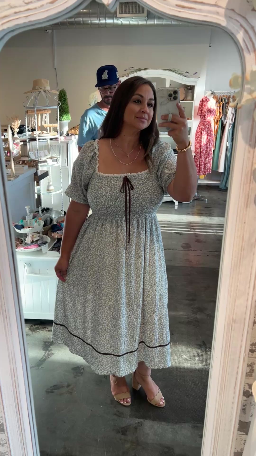 Molly’s Floral Midi