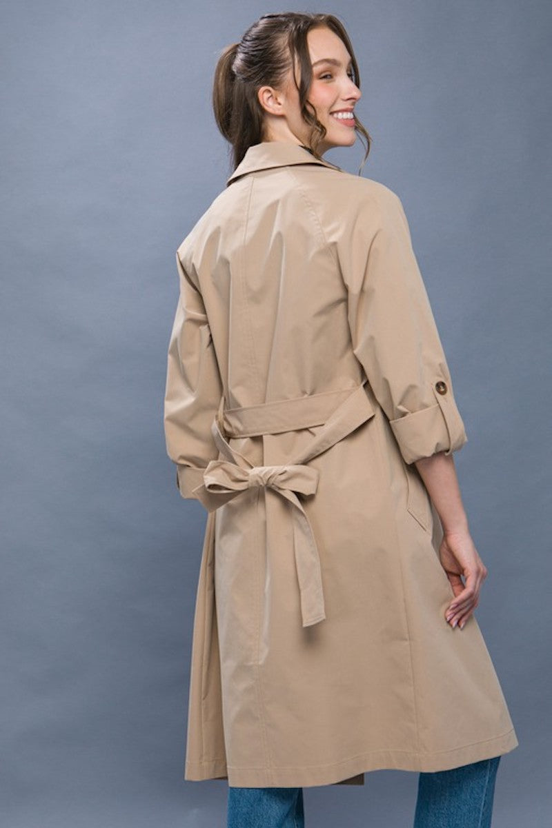 Tan Trench Coat