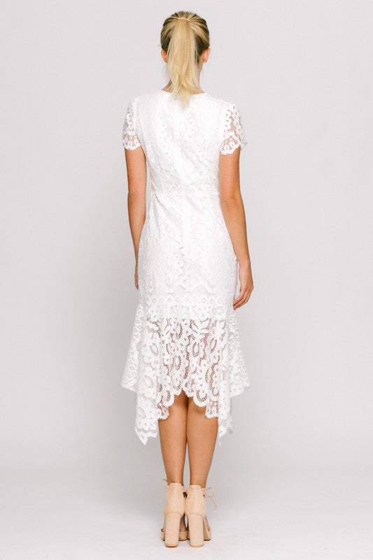 Layla's White Lace Dress | AndyLiz Medium Layla's White Lace Dress | AndyLiz Medium