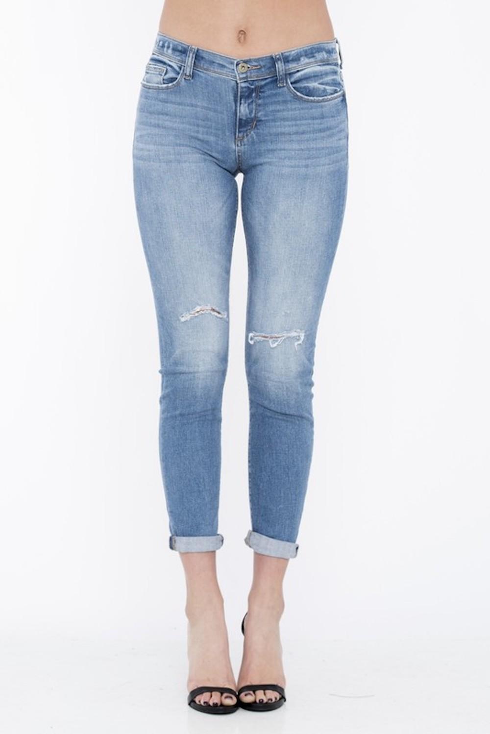 Comfy Tiny Distressed Jeans